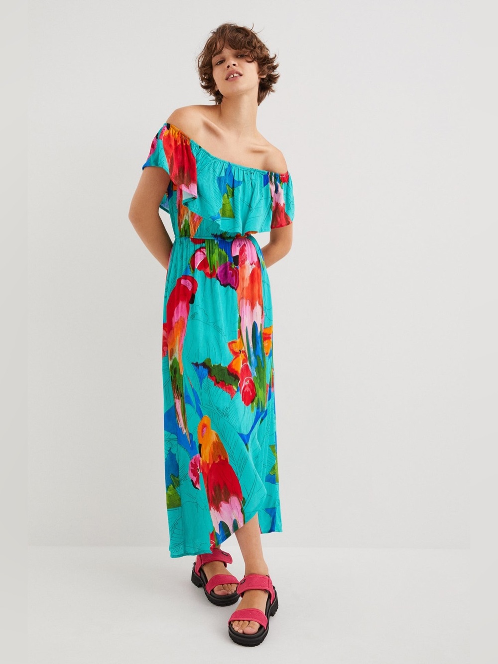 Desigual Women's Vest_pahoa Casual Dress L